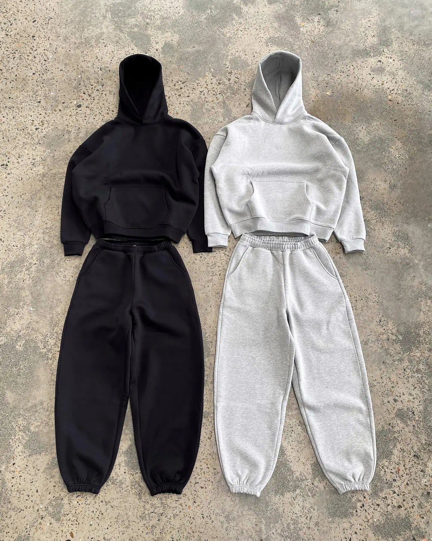 Custom Oversized Heavyweight Hoodies - 100% Cotton Fleece, 500 GSM, Perfect for Personalization!