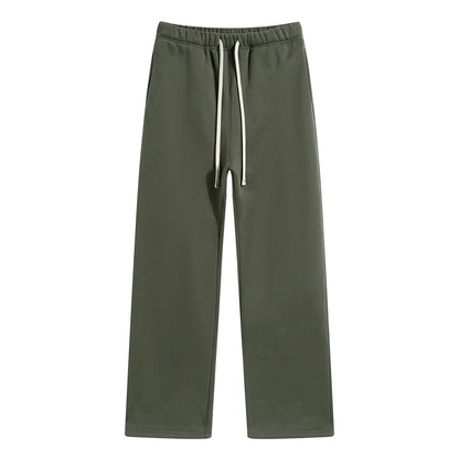 350G Thick Quality Casual Sweat Pants Men Women Streetwear Straight Leg Sweatpants Loose Sports Pants Fleece Sweatpants Unisex