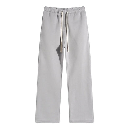 350G Thick Quality Casual Sweat Pants Men Women Streetwear Straight Leg Sweatpants Loose Sports Pants Fleece Sweatpants Unisex
