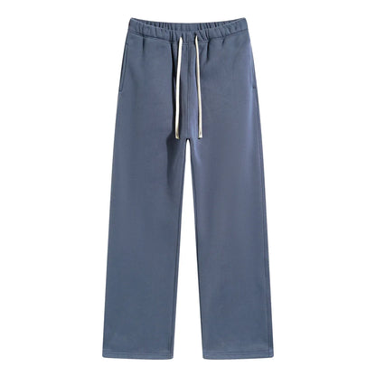 350G Thick Quality Casual Sweat Pants Men Women Streetwear Straight Leg Sweatpants Loose Sports Pants Fleece Sweatpants Unisex